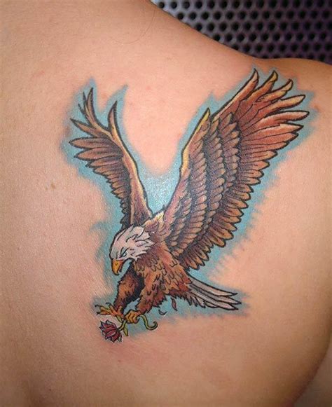 eagle tattoos for women|feminine eagle tattoo for women.